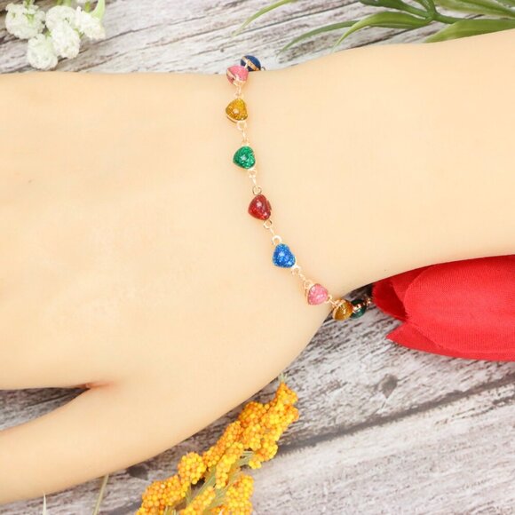 "Trendy Bracelet for Girls & Women – Cute, Adjustable & Gift-Ready | MLCRC1425 - Picture 9 of 10